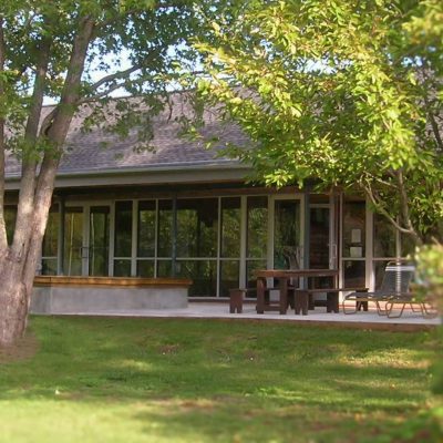 The Farm main clubhouse